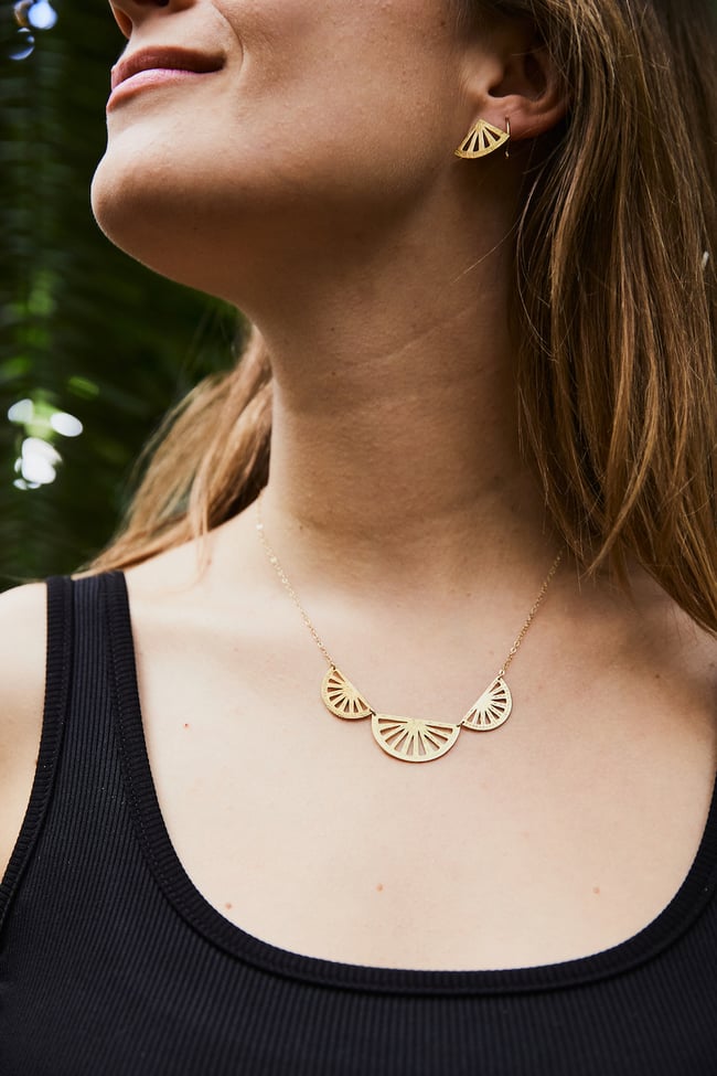 Collier citron