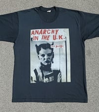Image 2 of Vtg 1990s The Sex Pistols Anarchy in the UK T-Shirt Size (XL)