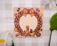 Image 2 of Kiki's Bread Wreath Memo Pad