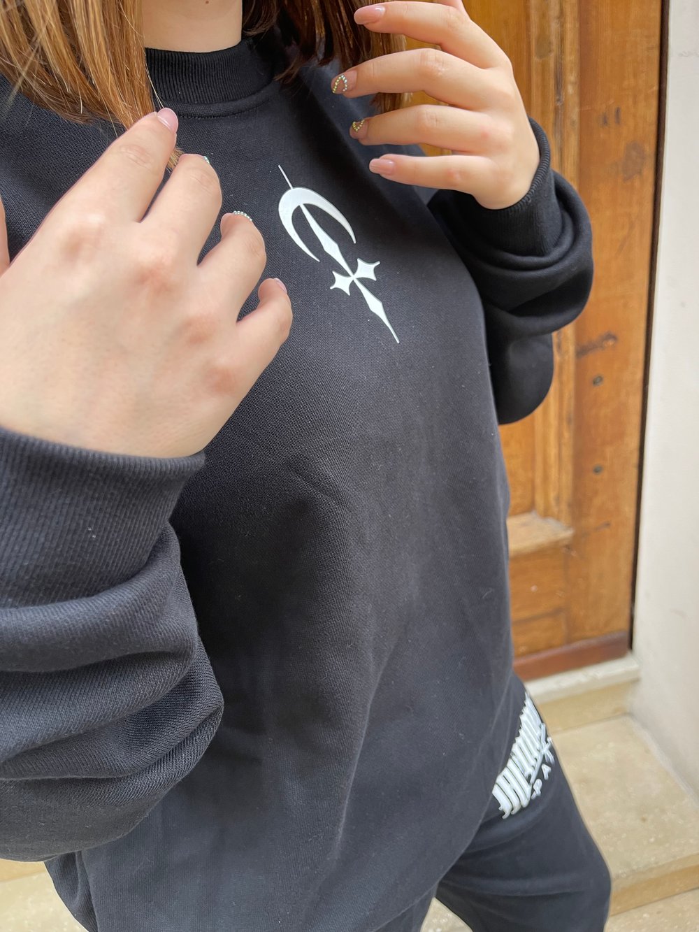 FELPA OVERSIZE NMP (garzata)