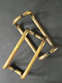 Image 4 of Set of Large Cranked Pull Handles