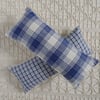 Pair of antique French ticking Lavender bags 03
