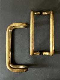 Image 2 of Set of Large Cranked Pull Handles
