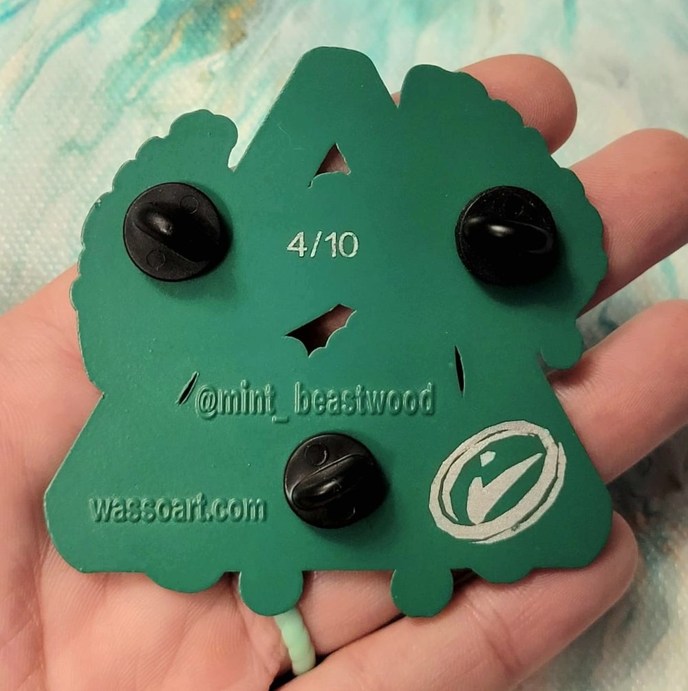 Image of Glow Morel Pin