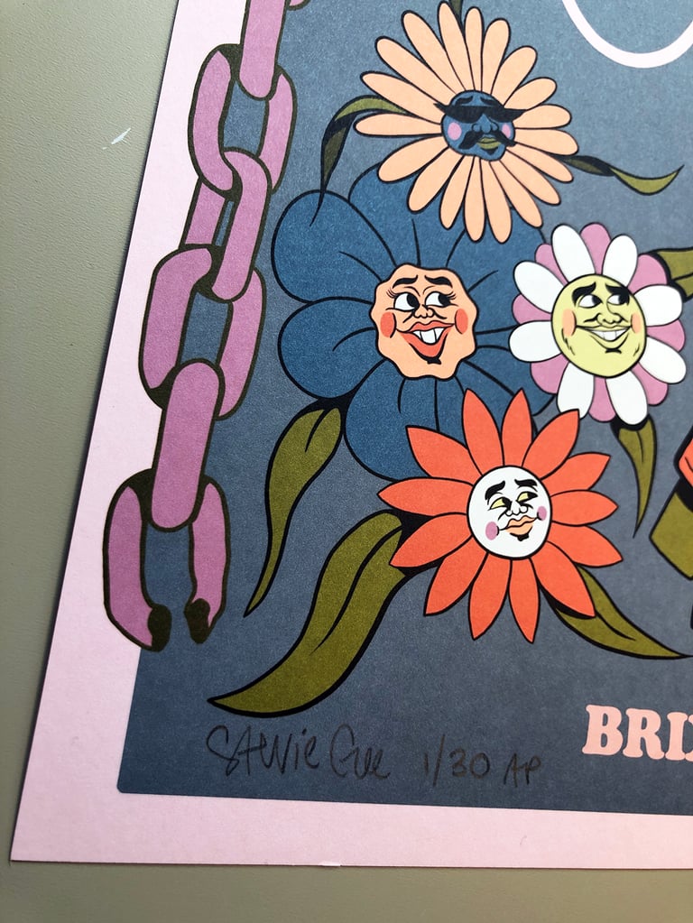 MICHAEL KIWANUKA BRIXTON POSTER - ARTIST PROOF EDITION OF 30 LITHO Image 4