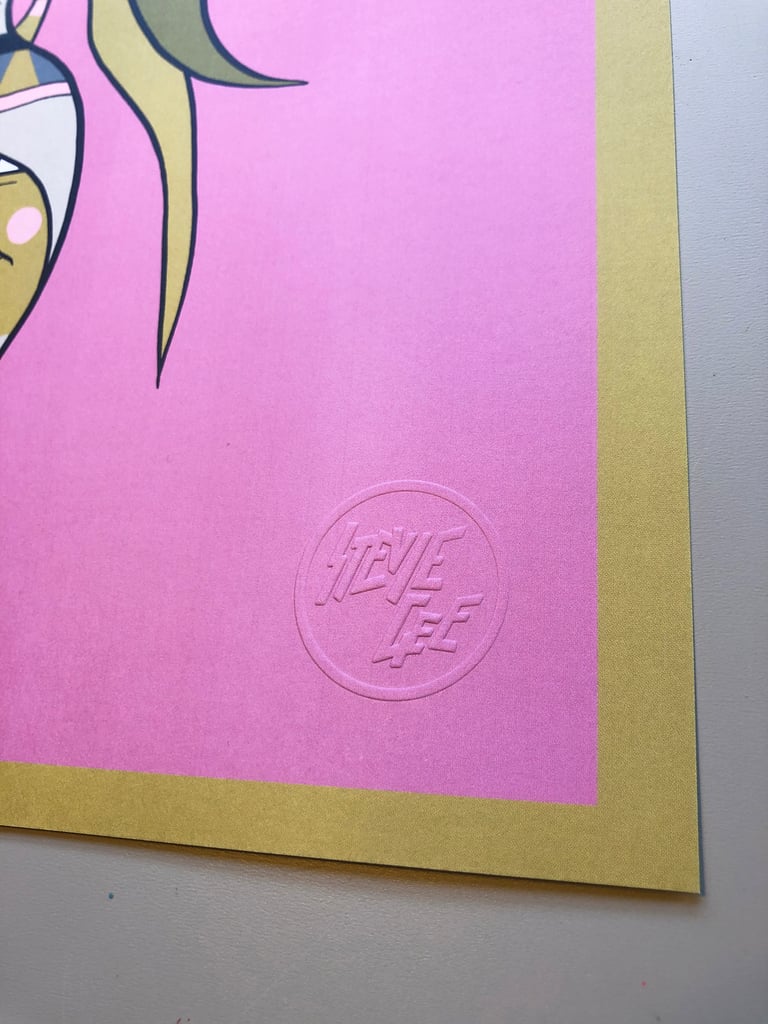 MICHAEL KIWANUKA TOUR POSTER ROUBAIX - ARTIST PROOF EDITION OF 30 LITHO Image 4