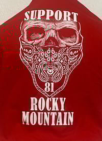 Image 2 of 81% Skull and Bandana Red