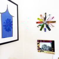 Image 3 of WheelBurn Skateboard Clock - 10.5" Dia. Wall Clock by Deckstool. 