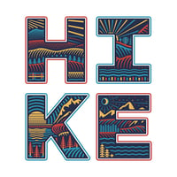 Image 2 of HIKE - 8"x8" SET