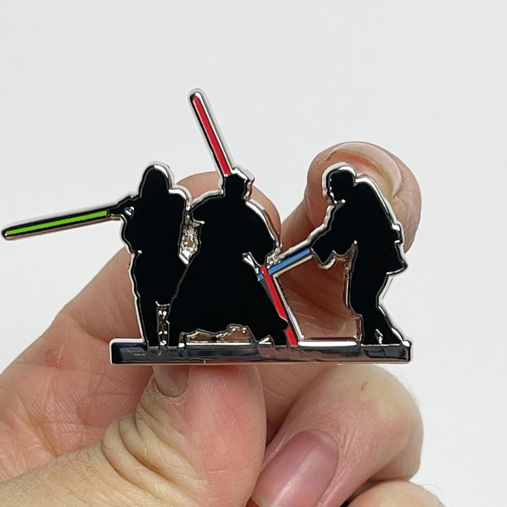Image of 'Episode I' Silhouette Pin