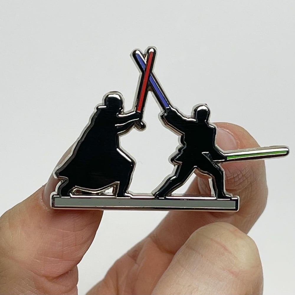 Image of 'Episode II' Silhouette Pin