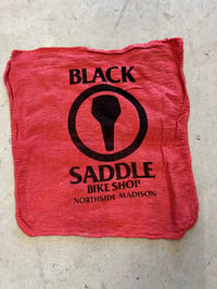 Black Saddle Bike Shop Branded Shop Rags(3 Count)