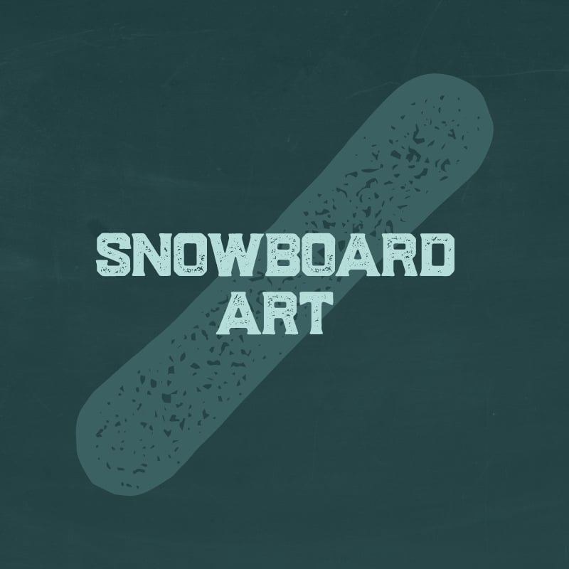 Image of Snowboard Art