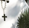 Mini Love Beads - CROSS (metal)