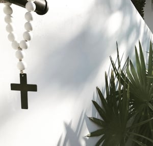 Image of Mini Love Beads - CROSS (metal)