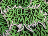 Green Logo Woven Patch