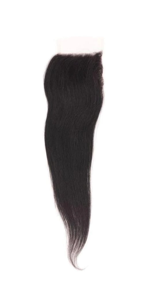 Image of  SEXY STRAIGHT TRANSPARENT LACE CLOSURE