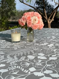 Image 1 of Tablecloth - Grey Fern