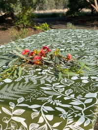 Image 1 of Tablecloth - Green Fern