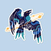 Cosmic Crow Sticker