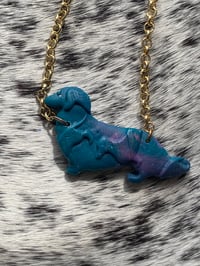Image 4 of Dachshund necklace double sided