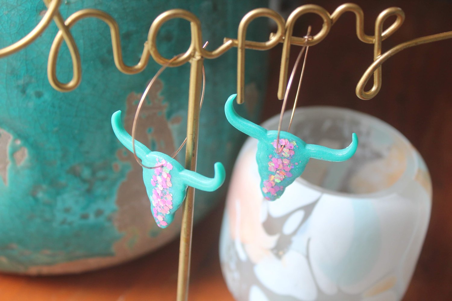 Image of skull hoops 