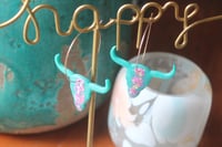 Image 2 of skull hoops 