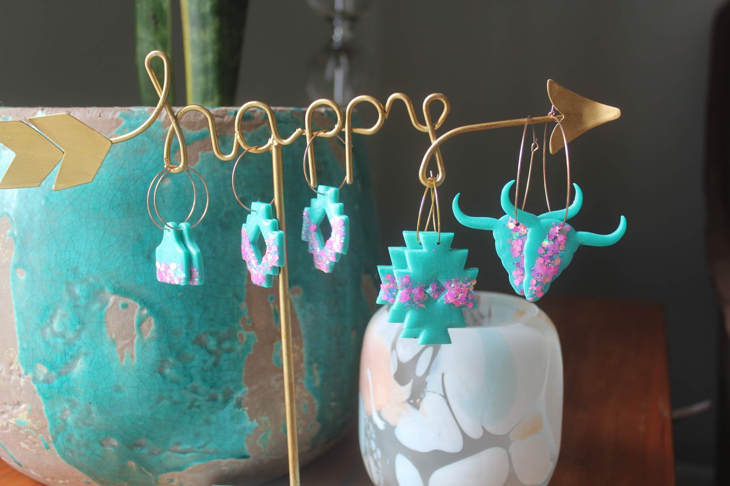 Image of skull hoops 