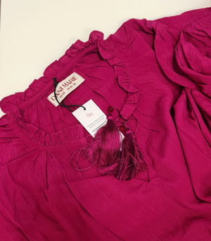 Image of Scarlett Tiered Midi Dress. French Plum. Dani Marie the Label 