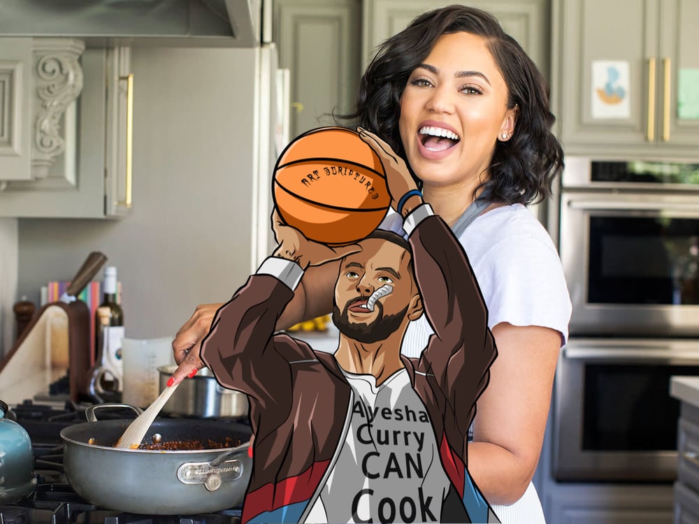 Steph “Ayesha can cook” 