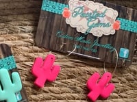 Image 1 of Cactus hoops 