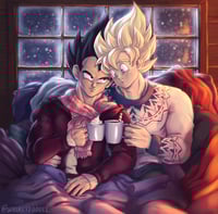 Cozy Winter Snuggles Print
