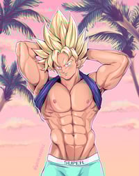 Natural Blond Print