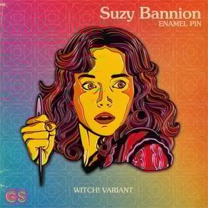 Image of Suzy Bannion Enamel Pin
