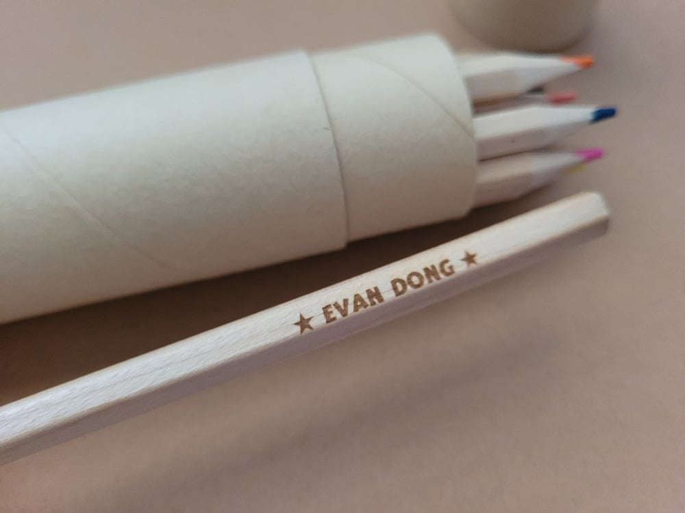 Customised Colour Pencils