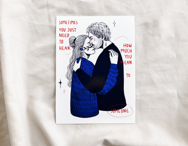 Someone — FineArt Print (13x18cm)