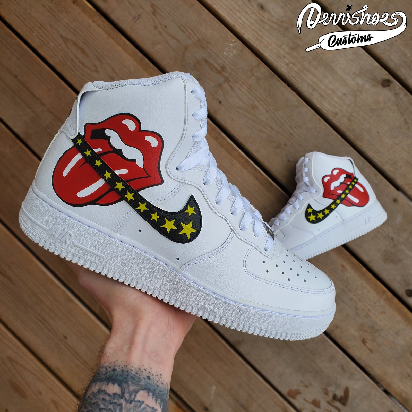 Custom made high top air sales force 1