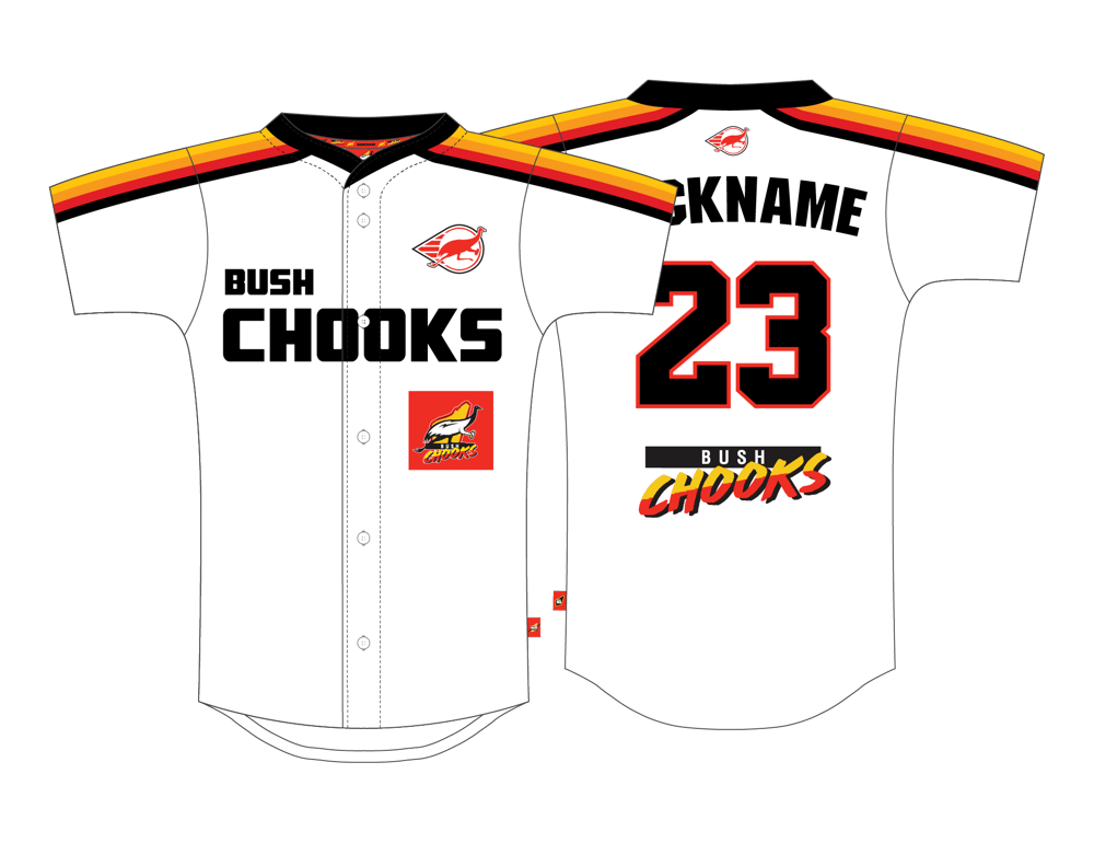 Image of Bushchook Baseball Jersey