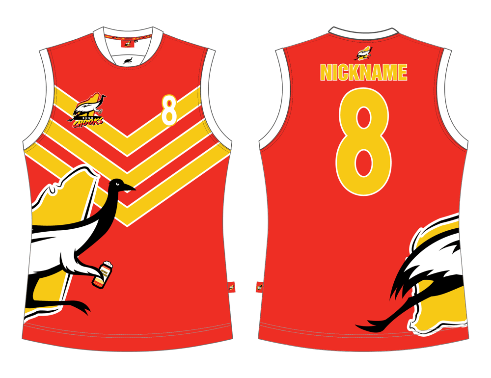 Image of Bushchook Wharfie Footy Jumper