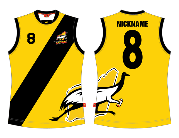 Image of Bushchook Patriot Footy Jumper