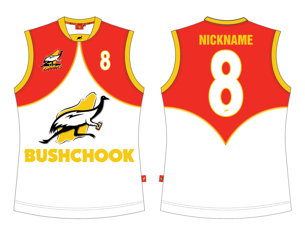 Image of Winged Bushchook Footy Jumper