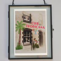 Image 4 of Club tropicana giclee print