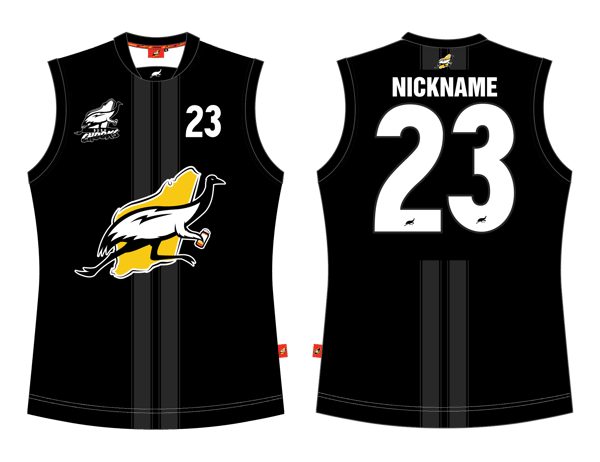 Image of Bushchook Blackout Footy Jumper