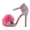 Glitter fashion heels