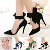 Butterfly Ankle Strap Heels