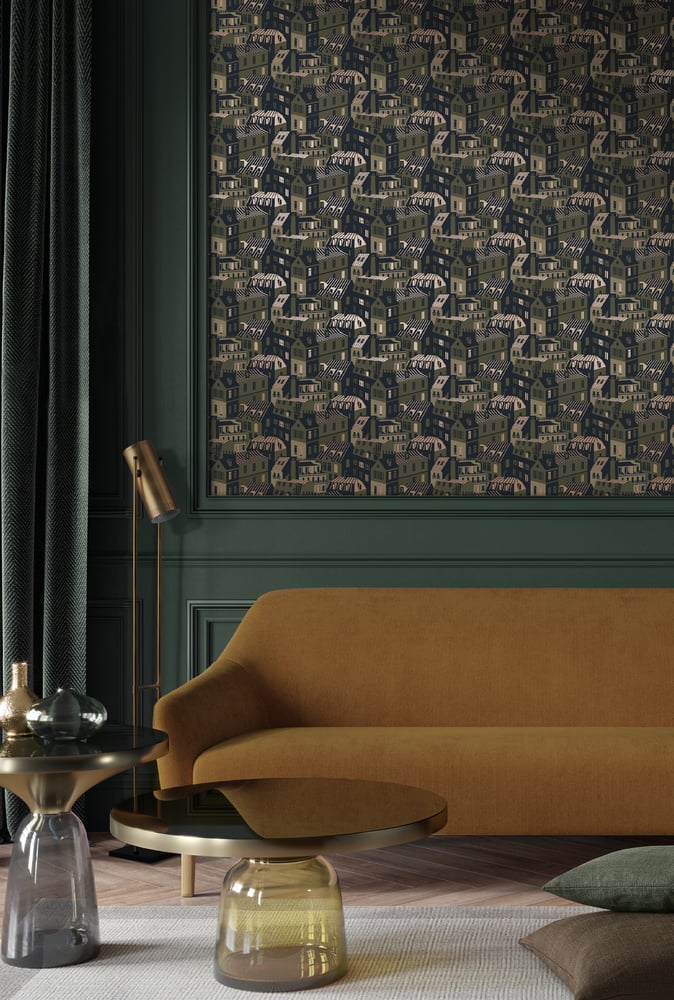 Image of Emma's Apartment - Olive & Gold