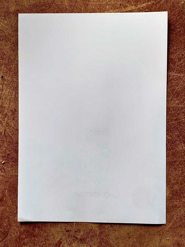 Image of Briefpapier Gohresmühle mit Wasserzeichen