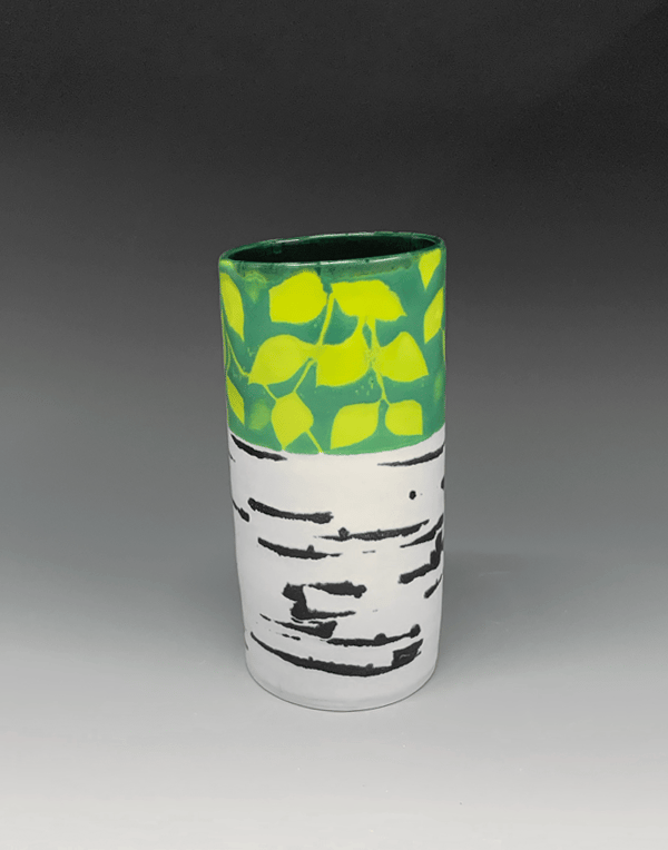 Image of Birch Tree Vase (6.6" height)