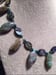 Image of PERUVIAN OPAL AND ABALONE NECKLACE SET