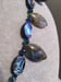 Image of PERUVIAN OPAL AND ABALONE NECKLACE SET